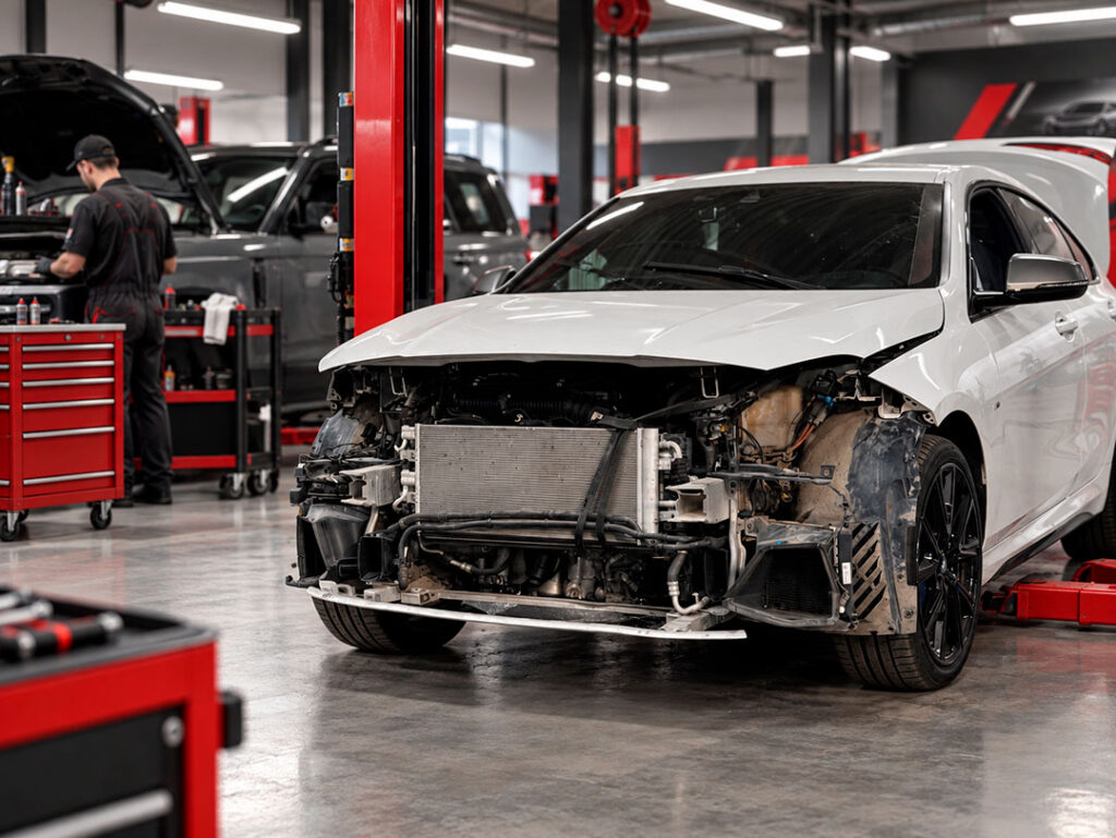 Комфортная зона ожидания в автосервисе
