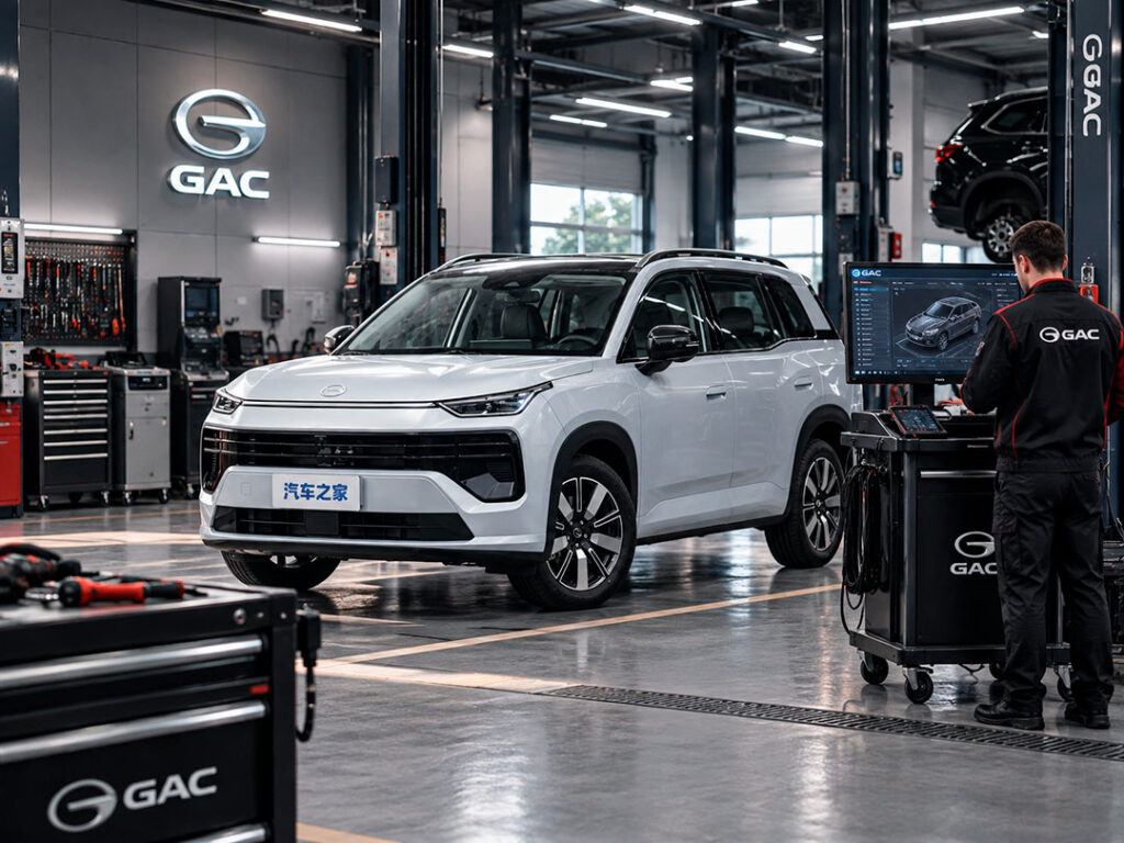 Диагностика автомобилей GAC и Hongqi