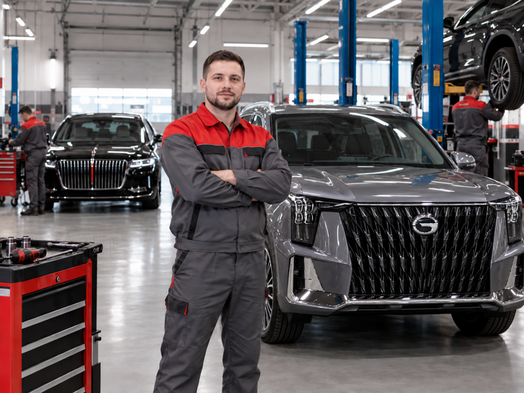 Автосервис GAC и Hongqi